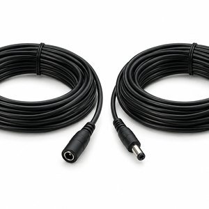 2 extensões de fonte de 5 m