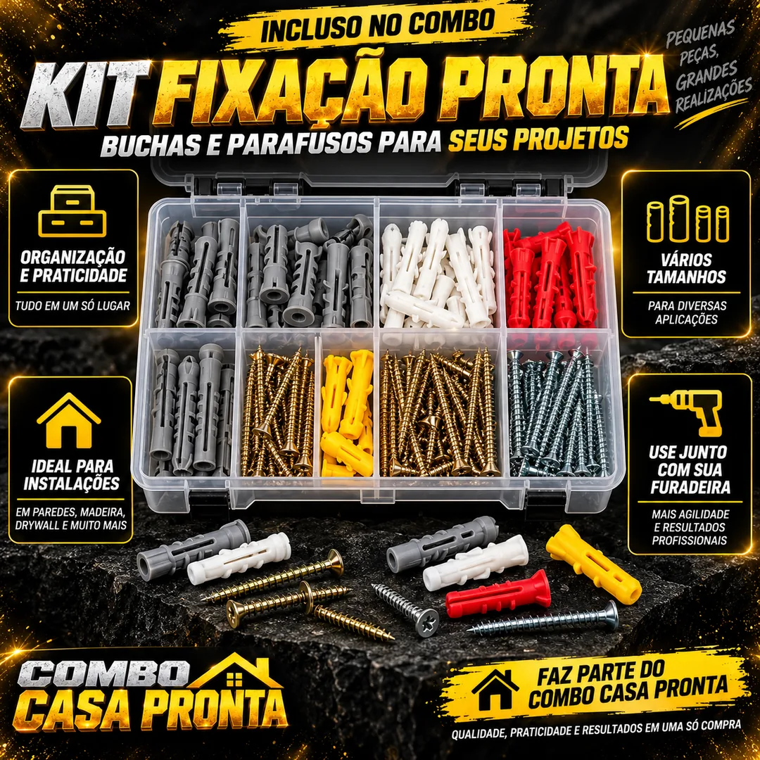 Imagem 4 de [SOARFLY] Combo Casa Pronta: Kit 4 em 1 48Vf + Kit Fixação